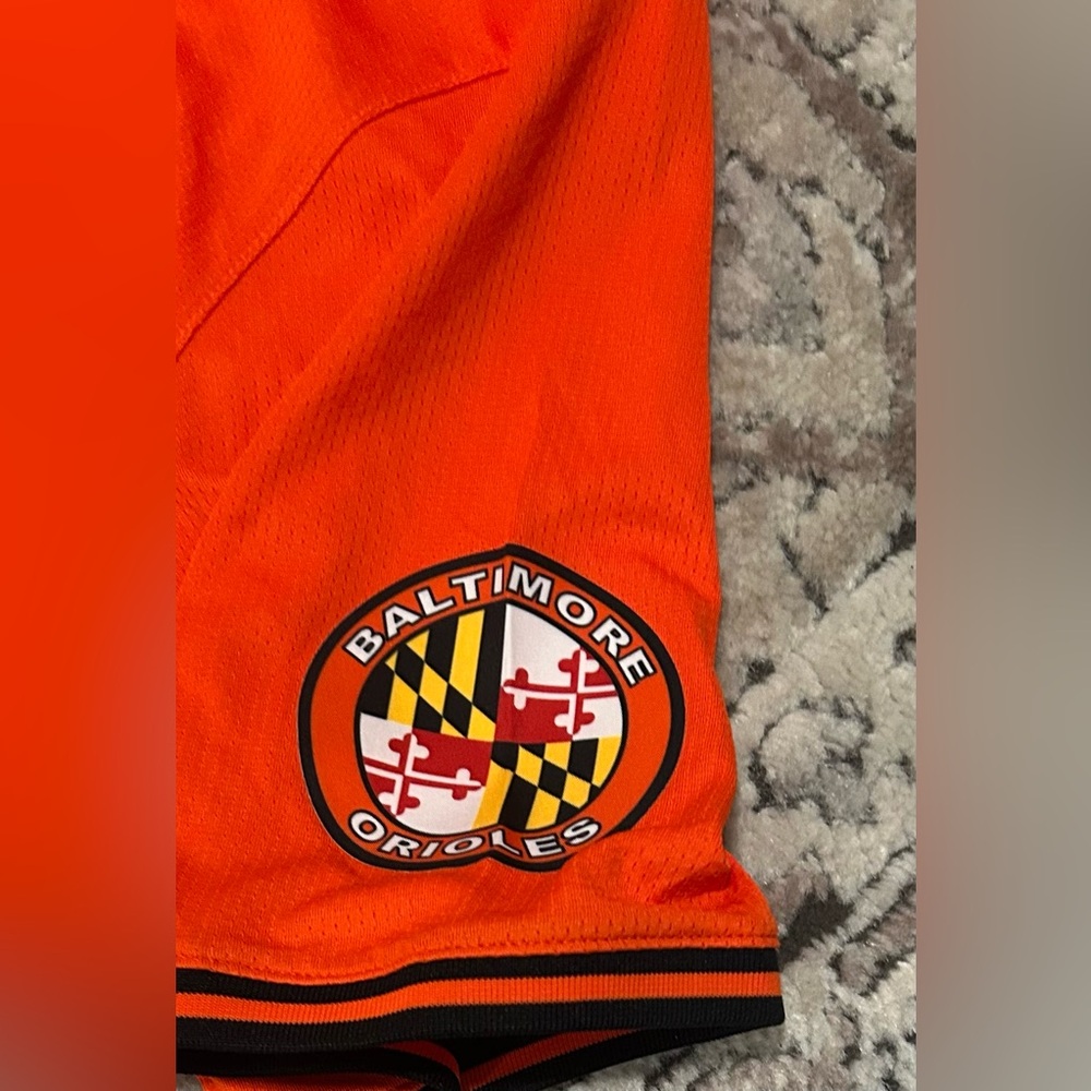 Nike Authentic Baltimore Orioles Adley Rutschman MLB Orange Jersey Men’s Sz L - Picture 5 of 8